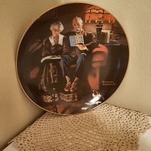 "Evening's Ease" by Norman Rockwell